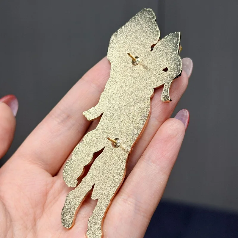 Broche de metal com emblema do - Embroidery Reddit avaliação e preço