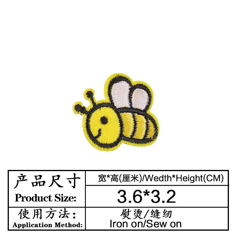100 pçs/lote pequeno bordado r - Embroidery Lady Bug avaliação e preço