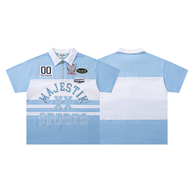 Camiseta de Marca Americana MA - Embroidery Design Logo avaliação e preço