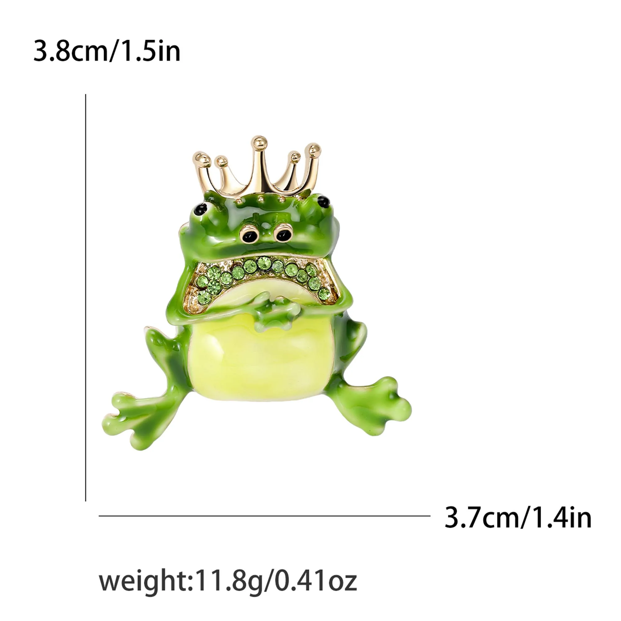 Broche de sapo esmaltado para  - Embroidery Bali avaliação e preço