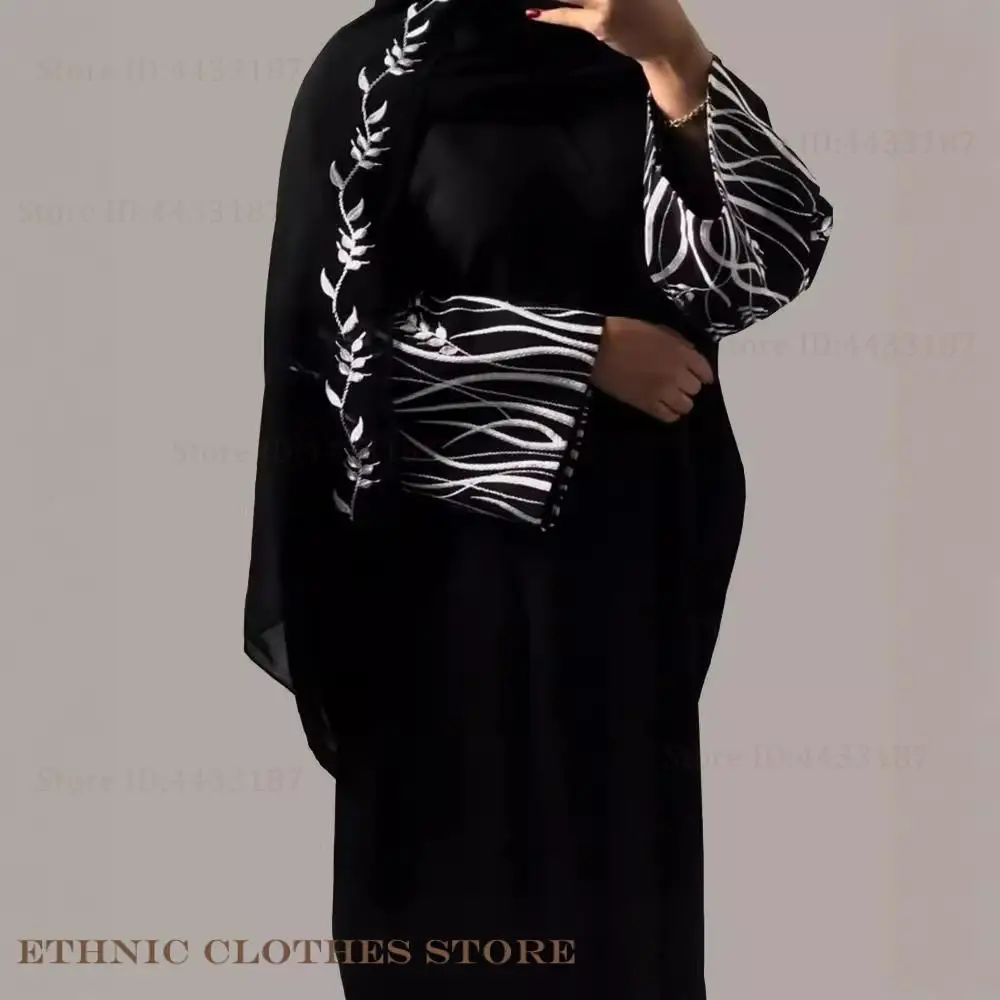 Dubai luxo eid ramdan vestido  - Embroidery Kebaya avaliação e preço